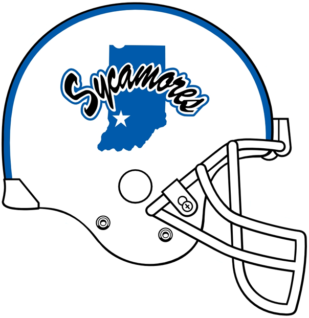 Indiana State Sycamores 1991-Pres Helmet Logo v2 diy iron on heat transfer